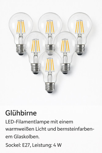 E27 led filament - e27,
