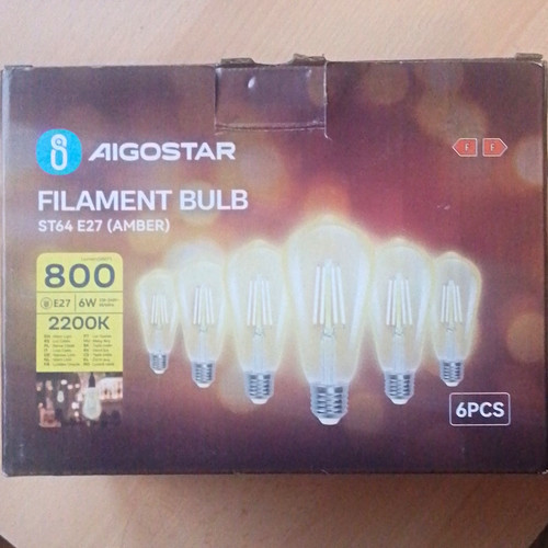 Aigostar led filament edison - aigostar,
