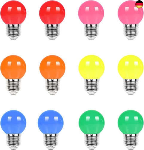 Bunte glühbirnen e27 - bunte, led