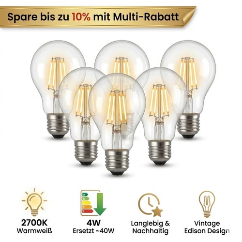 E27 led vintage filament - led,