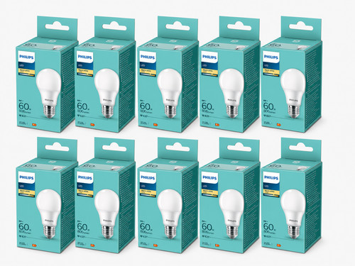 Philips 10x led a60 e27 - philips,