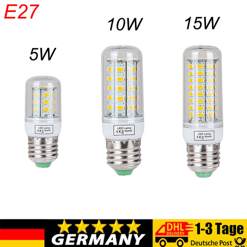 Led mais glühbirne e27 - led,