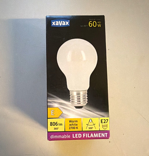 Xavax led filament glühbirne - xavax,