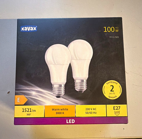 Xavax led glühbirne - led, e27