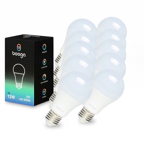 Led lampe e27 booga 12w - lampe, 9w