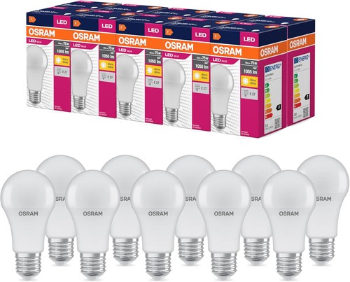 Osram led a60 birnen 10w - x,